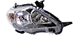 2012 Toyota Corolla - Driver and Passenger Side Halogen Headlight, With bulb(s), North America Built Vehicle, OE Replacement, CAPA Certified