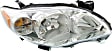 Driver and Passenger Side Headlights, with Bulbs, Halogen, North America Built Vehicle, CAPA CERTIFIED