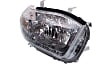 Driver and Passenger Side Headlights, with Bulbs, Halogen, USA Built Vehicle, with amber turn signal light, CAPA Certified
