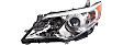 2012-2014 Toyota Camry - Driver and Passenger Side Halogen Headlight, With bulb(s), OE Replacement