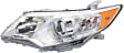 Driver and Passenger Side Halogen Headlight, With bulb(s), OE Replacement,, CAPA Certified