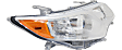 Driver and Passenger Side Halogen Headlight, With bulb(s), OE Replacement,, CAPA Certified