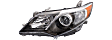 Driver and Passenger Side Headlights, without Bulbs, HID/Xenon, without HID Bulbs and ballast