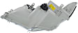 Driver and Passenger Side Headlights, without Bulbs, HID/Xenon, without HID Bulbs and ballast