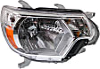 2014 Toyota Tacoma - Driver and Passenger Side Halogen Headlight, With bulb(s), Type 1, OE Replacement