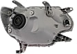2014 Toyota Tacoma - Driver and Passenger Side Halogen Headlight, With bulb(s), Type 1, OE Replacement