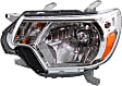 2012-2015 Toyota Tacoma - Driver and Passenger Side Headlights, with Bulbs, Halogen, Type 1, CAPA Certified