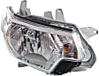 2012-2015 Toyota Tacoma - Driver and Passenger Side Headlights, with Bulbs, Halogen, Type 1, CAPA Certified