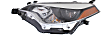 Driver and Passenger Side LED Headlight, With bulb(s), OE Replacement