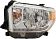 Driver and Passenger Side Headlights, with Bulbs, Halogen, with Automatic Leveling Headlights with LED Running Lights
