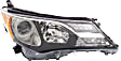 Driver and Passenger Side Headlights, without Bulbs, Halogen, Japan Built Vehicle, CAPA Certified