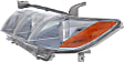 2007-2009 Toyota Camry - Driver and Passenger Side Headlights, with Bulbs, Halogen, USA Built Vehicle