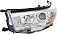2016 Toyota Highlander - Driver and Passenger Side Halogen Headlight, With bulb(s), OE Replacement