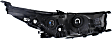 2016 Toyota Highlander - Driver and Passenger Side Halogen Headlight, With bulb(s), OE Replacement