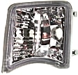 Front, Driver and Passenger Side Turn Signal Light, Without bulb(s)