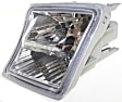Front, Driver and Passenger Side Turn Signal Light, Without bulb(s)
