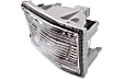 Front, Driver and Passenger Side Turn Signal Light, Without bulb(s)