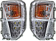 Front, Driver and Passenger Side Turn Signal Light, With bulb(s)
