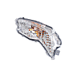 Front, Driver and Passenger Side Turn Signal Light, With bulb(s)
