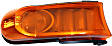 Front, Driver and Passenger Side Turn Signal Light, With bulb(s)