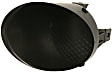 Fog Light Cover - Front, Driver and Passenger Side, Black