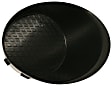 Fog Light Cover - Front, Driver and Passenger Side, Black