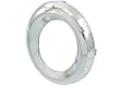 Front, Driver and Passenger Side Fog Light Trims, Chrome