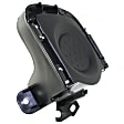 Fog Light Cover - Front, Driver and Passenger Side, Black