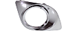 Front, Driver and Passenger Side Fog Light Trims, Chrome