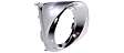Front, Driver and Passenger Side Fog Light Trims, Chrome