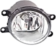 Front, Driver and Passenger Side Halogen Fog Light, With bulb(s)