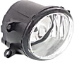 Front, Driver and Passenger Side Halogen Fog Light, With bulb(s)