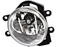 Front, Driver and Passenger Side Halogen Fog Light, With bulb(s)
