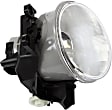 Front, Driver and Passenger Side Halogen Fog Light, With bulb(s)