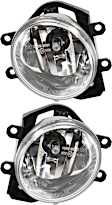 2014-2020 Toyota 4Runner - Front, Driver and Passenger Side Halogen Fog Light, With bulb(s), CAPA Certified
