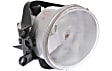 Front, Driver and Passenger Side Fog Lights, With bulb(s), Halogen