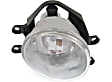 Front, Driver and Passenger Side Fog Lights, With bulb(s), Halogen