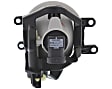 Front, Driver and Passenger Side Fog Lights, With bulb(s), Halogen