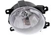 Front, Driver and Passenger Side Fog Lights, With bulb(s), Halogen, For Models With Type A Fog Lights