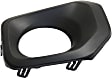 2016-2019 Toyota Tacoma - Front, Driver and Passenger Side Fog Light Trims, Textured Black, Except Limited Model