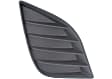 Fog Light Cover - Front, Driver and Passenger Side, Textured Black