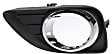 2011 Toyota Camry - Driver and Passenger Side Fog Light Trim, Primed