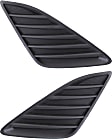 2012 Toyota Camry - Front, Driver and Passenger Side Fog Light Cover, Black
