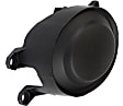 Fog Light Cover - Front, Driver and Passenger Side, Black