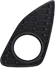 Driver and Passenger Side Fog Light Trim, Textured Black