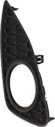 Driver and Passenger Side Fog Light Trim, Textured Black