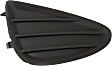 Fog Light Cover - Front, Driver and Passenger Side, Textured Black