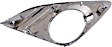 2014-2023 Toyota Camry L - Front, Driver and Passenger Side Fog Light Trims, Chrome, For Models With Fog Light Holes