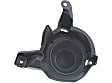 Fog Light Cover - Front, Driver and Passenger Side, Black