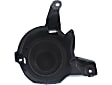 Fog Light Cover - Front, Driver and Passenger Side, Black